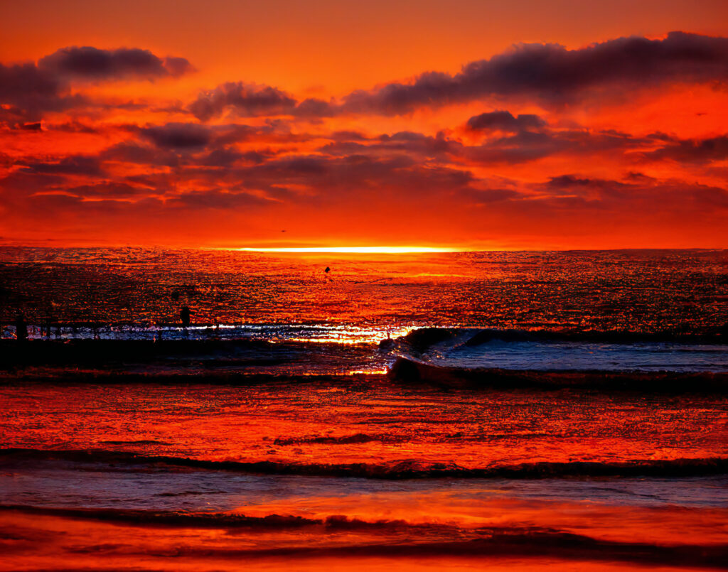 Manhattan Beach California Sunset DEKMARK